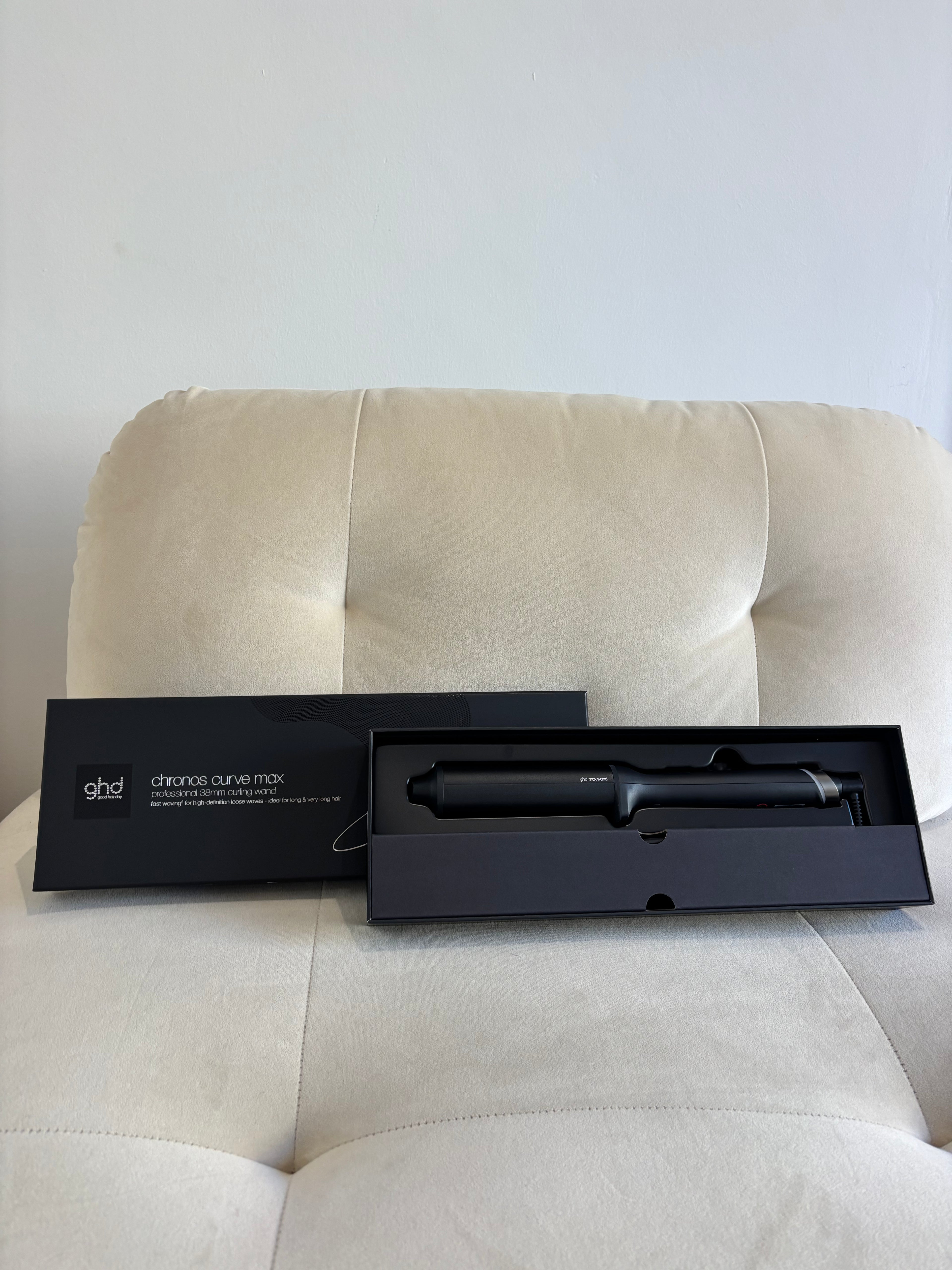 GHD Chronos Curve Max Wand - Black