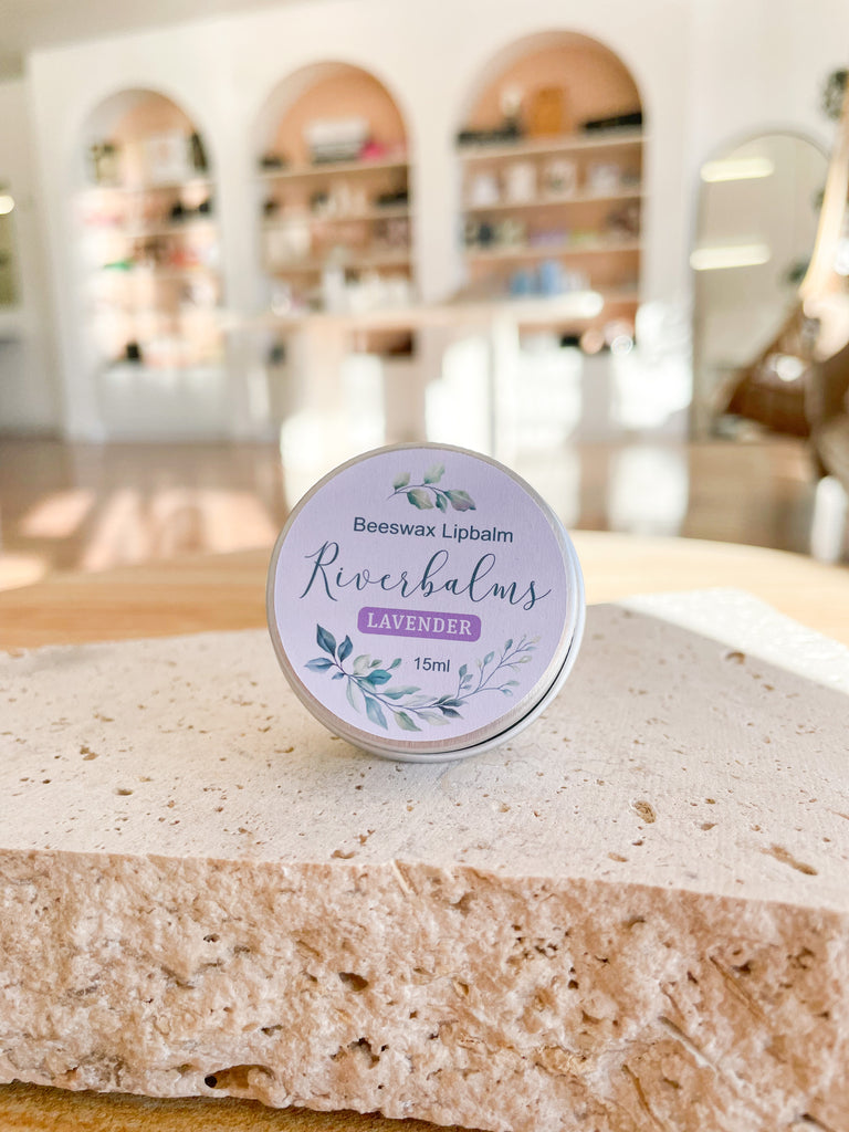 Beeswax & Olive Oil Lip Balm - Lavender