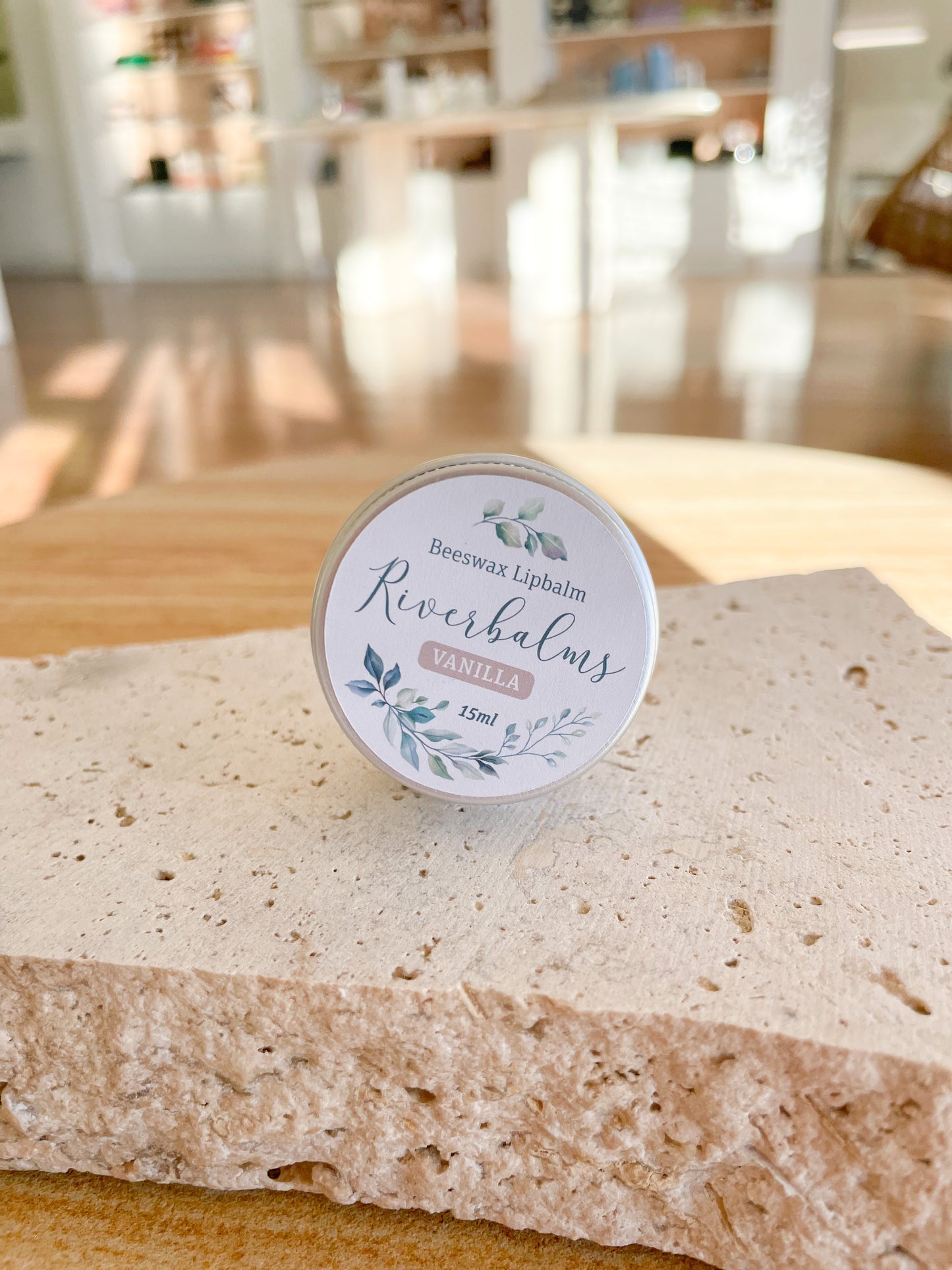 Beeswax & Olive Oil Lip Balm - Vanilla