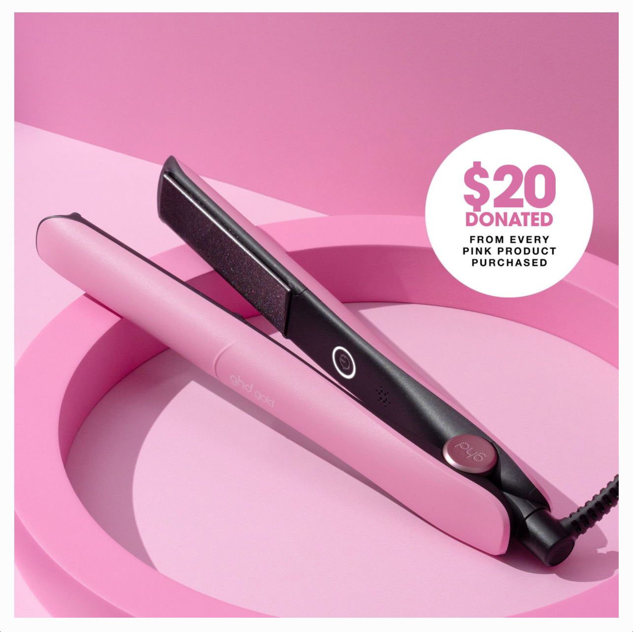 GHD Gold Styler Limited Edition - Fondant Pink 2024