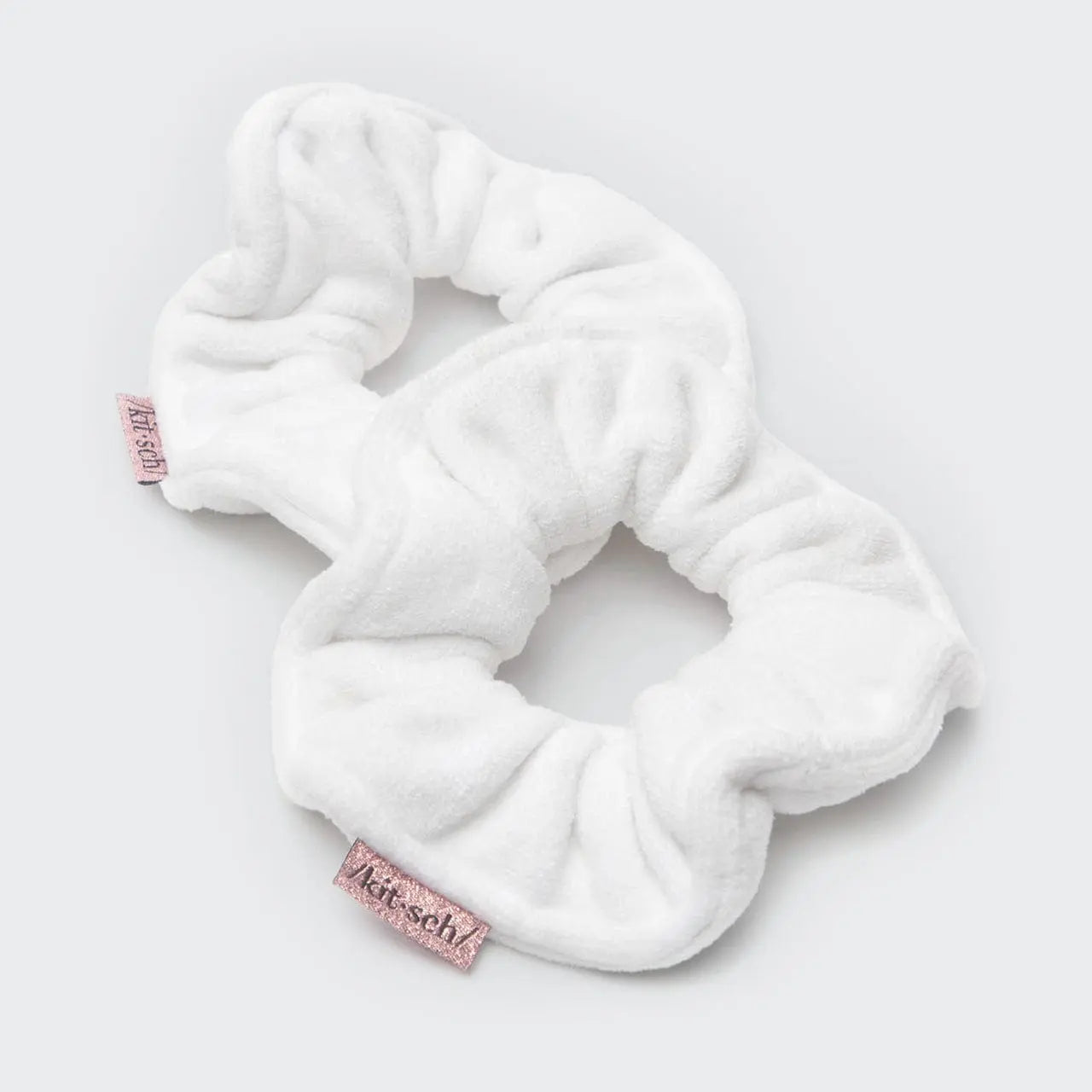 Towel Scrunchies - White