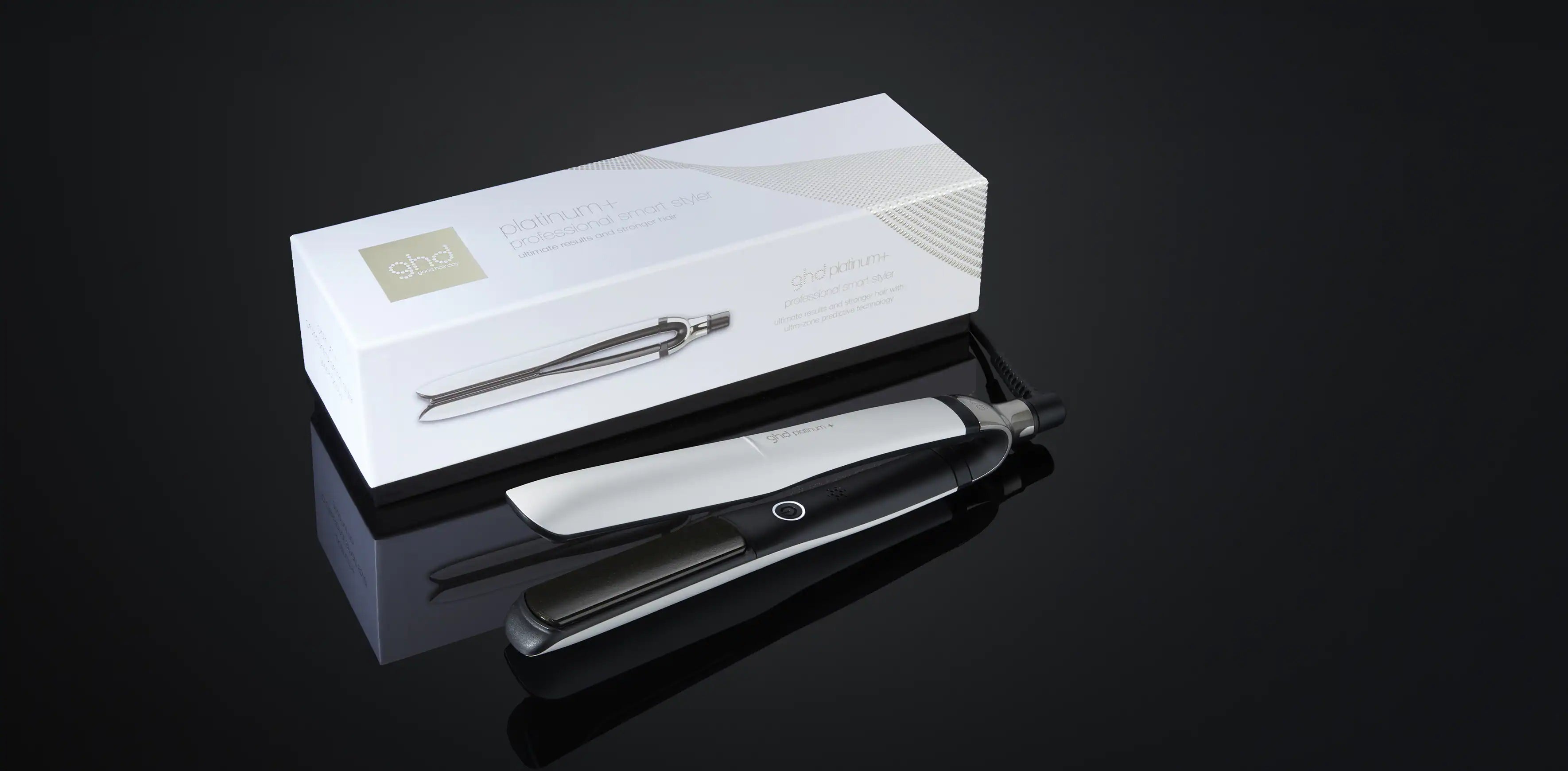 GHD Platinum+ Styler - White