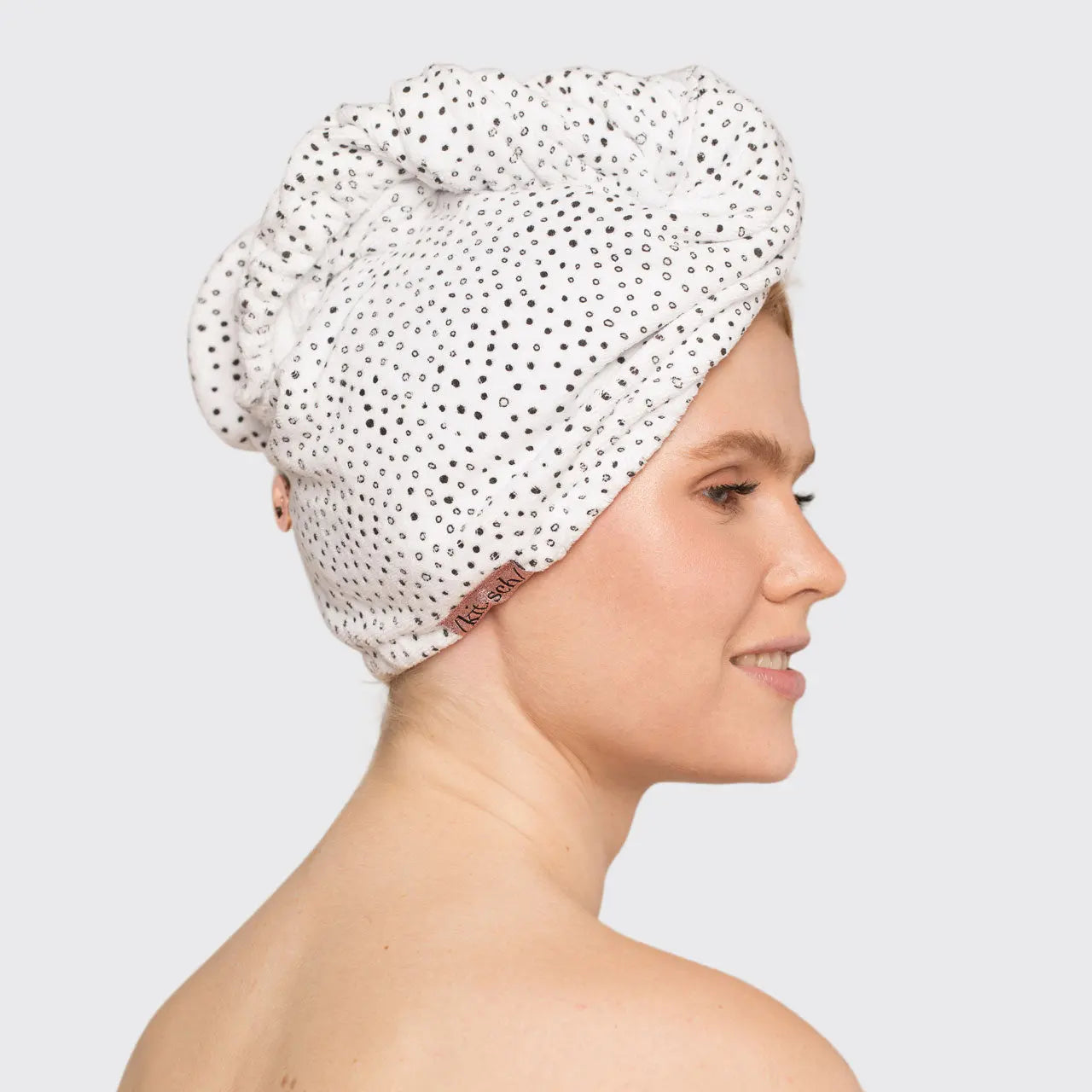 Quick Drying Hair Towel - Micro Dot