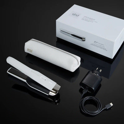 GHD Unplugged Cordless Styler - White