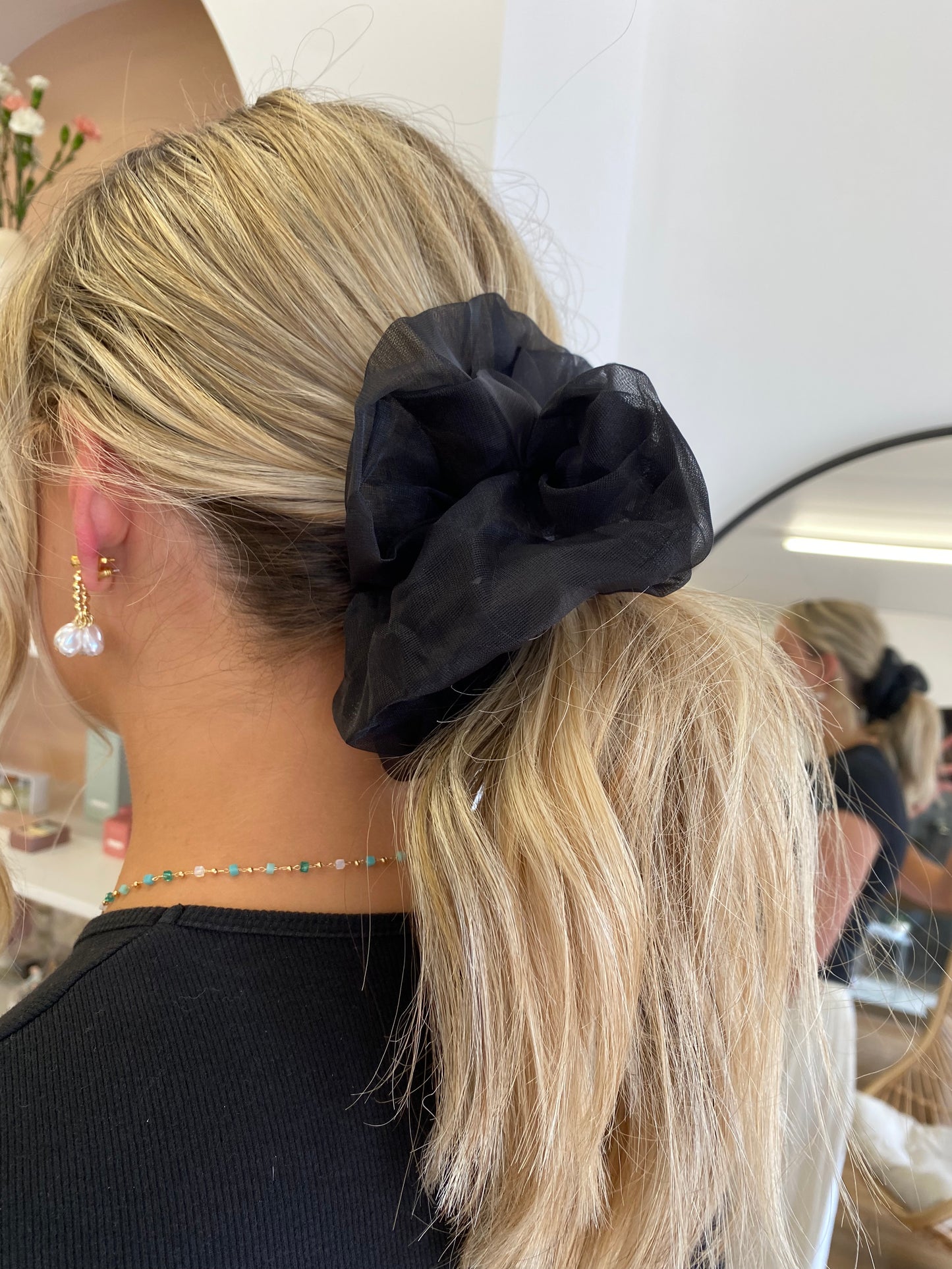 Large Scrunchie - Black