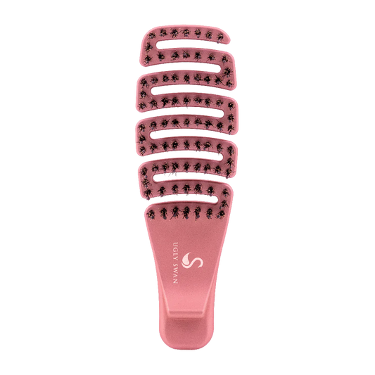 Ugly Swan Palm Detangling Hair Brush - Rose Gold