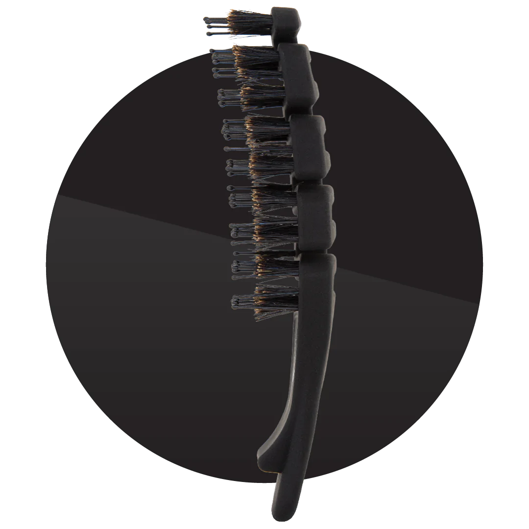 Ugly Swan Palm Detangling Hair Brush - Black
