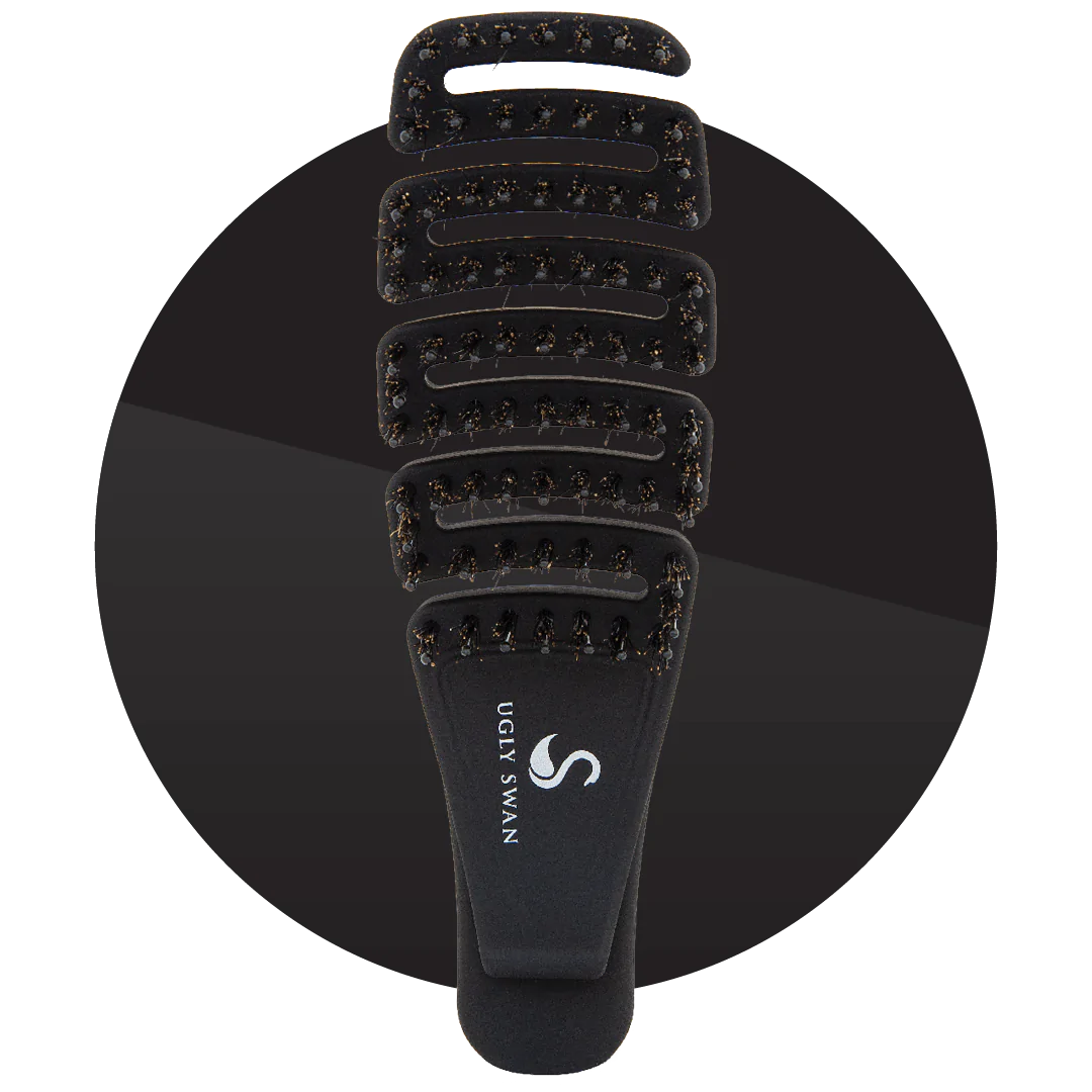 Ugly Swan Palm Detangling Hair Brush - Black