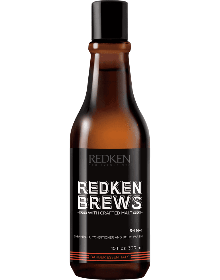 Redken Brews 3 in 1 - Shampoo/Conditioner/Body Wash